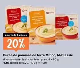 Purée de pommes de terre