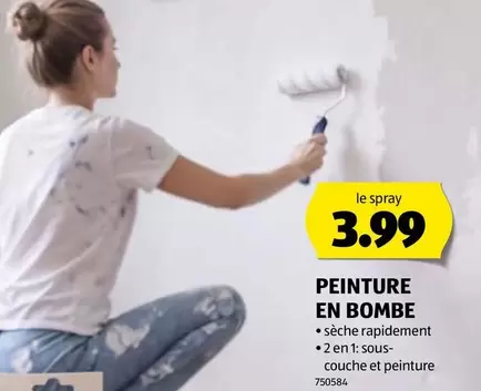 PEINTURE EN BOMBE