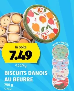 BISCUITS DANOIS AU BEURRE