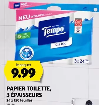 PAPIER TOILETTE