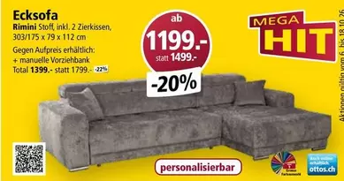 Ecksofa Rimini