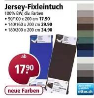 Jersey-Fixleintuch