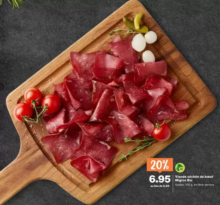 Viande séchée de boeuf