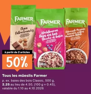 Tous les mueslis