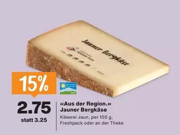 Jauner Bergkäse