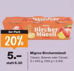 Birchermüesli Classic
