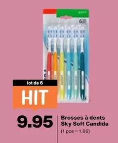 Brosses à dents Sky Soft Candida