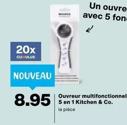 Ouvreur multifonctionnel 5 en 1