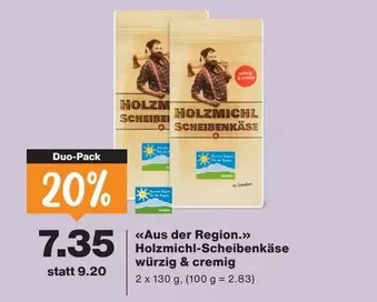 Holzmichl-Scheibenkäse