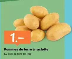Pommes de terre à raclette