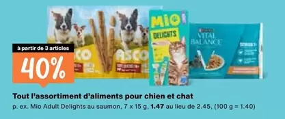 Balance - Aliments pour chien et chat