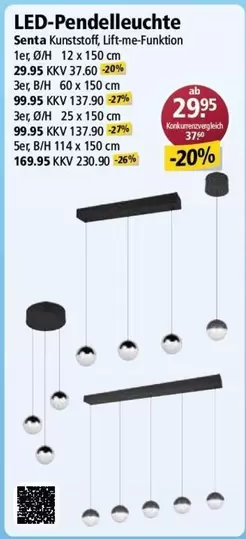 LED-Pendelleuchte