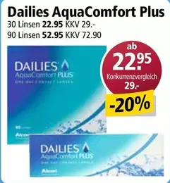 Dailies AquaComfort Plus