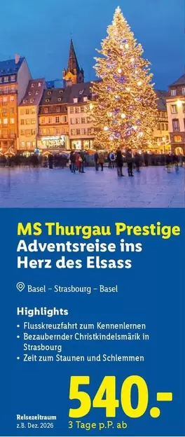 Adventsreise ins Herz des Elsass