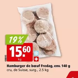 Hamburger de boeuf