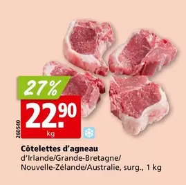 Côtelettes d'agneau