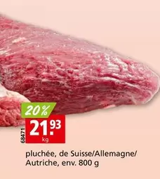 pluchée, de Suisse/Allemagne/Autriche