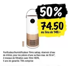 Purificateur/humidificateur