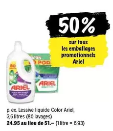 Ariel - Lessive liquide Color