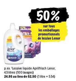 Lessive liquide Aprilfrisch