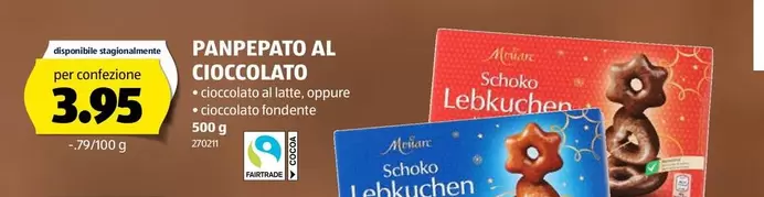 Lebkuchen - PANPEPATΟ AL CIOCCOLATO