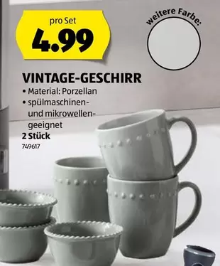 VINTAGE-GESCHIRR 749617