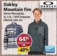 Oakley - Mountain Fire Herren-Fleecejacke