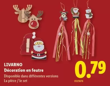 Décoration en feutre