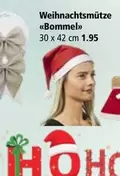 Weihnachtsmütze "Bommel"