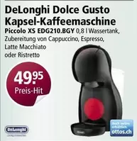 Dolce Gusto Kapsel-Kaffeemaschine Piccolo XS EDG210.BGY