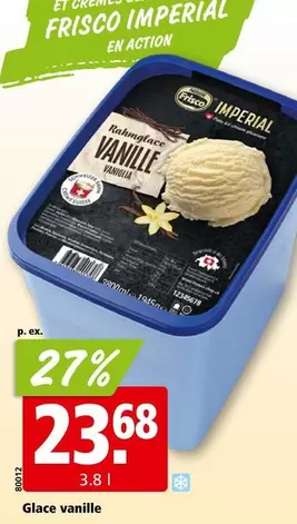 Action - Glace vanille