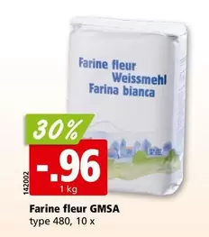 Farine fleur GMSA type 480