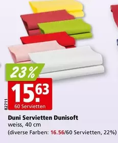 Servietten Dunisoft