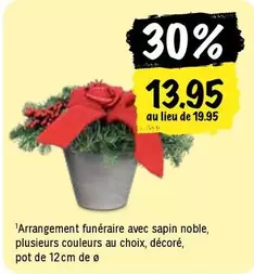 Arrangement funéraire