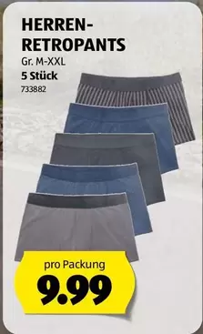 HERREN-RETROPANTS 733882