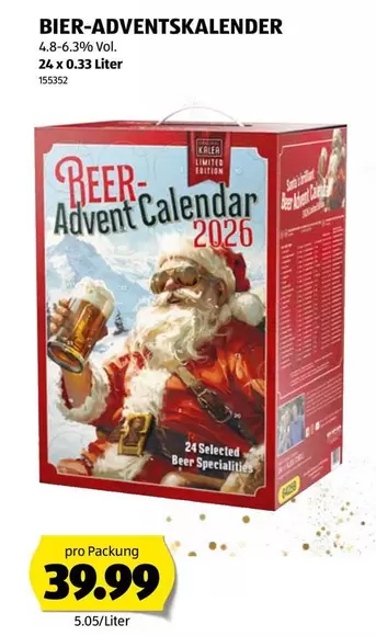 BIER-ADVENTSKALENDER 2026
