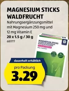 MAGNESIUM STICKS WALDFRUCT 681777