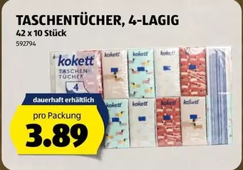 TASCHENTÜCHER, 4-LAGIG 592794