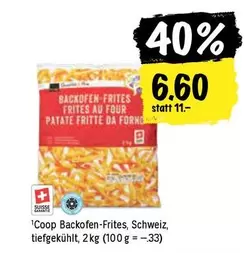 Backofen-Frites, Schweiz, tiefgekühlt