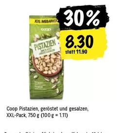 Pistazien, geröstet und gesalzen
