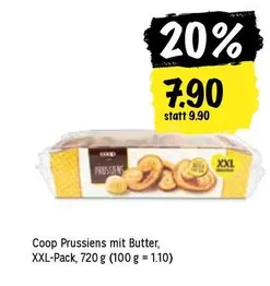 Prussiens mit Butter