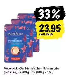 Movenpick - Der Himmlische, Bohnen oder gemahlen