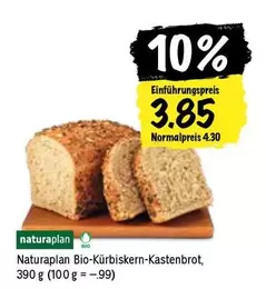 Bio-Kürbiskern-Kastenbrot