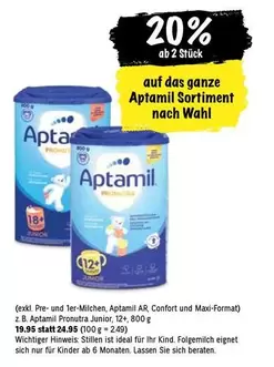 Wahl - Aptamil Pronutra Junior