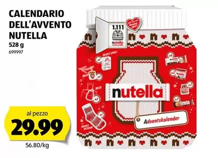 Nutella - CALENDARIO DELL'AVVENTO NUTELLA