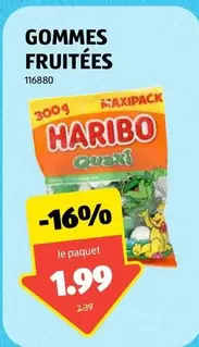 Haribo - GOMMES FRUITÉES 116880