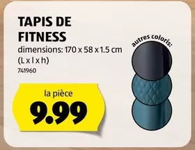 TAPIS DE FITNESS 741960