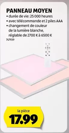 Panneau Moyen