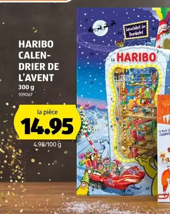 Haribo - CALENDRIER DE L'AVENT 109067