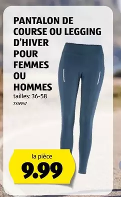 PANTALON DE COURSE OU LEGGING D'HIVER POUR FEMMES OU HOMMES 735957